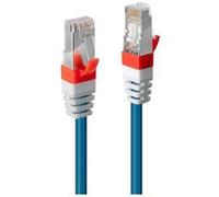 Lindy Câble réseau 45377 Cat.6 (A) S/FTP PIMF Premium sans halogène Bleu 5 m