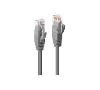 Lindy Premium - Cordon de raccordement - RJ-45 (M) pour RJ-45 (M) - 7.5 m - UTP - CAT 6e - sans halogène - gris