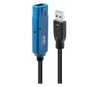Rallonge de câble USB - Lindy - USB 3.1 Gen 1 - 15 m - Actif - Type A mâle vers femelle