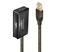 Lindy Rallonge Active USB 2.0 avec Hub, 10m