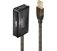 Lindy Rallonge Active USB 2.0 avec Hub, 10m