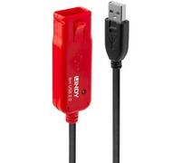 LINDY Câble USB USB 2.0 USB-A mâle, USB-A femelle 8.00 m noir 42780