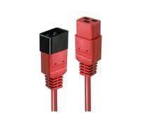 Lindy - rallonge de câble d'alimentation - IEC 60320 C19 pour IEC 60320 C20 - 1 m