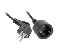 Lindy Rallonge d'alimentation 30244 noir 3 m H05VV-F 3G 1,5 mm²