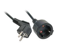 LINDY 30244 alimentation Rallonge noir 3 m H05VV-F 3G 1,5 mm²