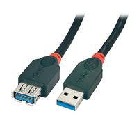 Lindy Rallonge USB 3.0 A/A Noir, 2m