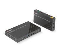 LINDY - Rallonge vidéo/audio/infrarouge/série - HDMI, HDBaseT, RS-232