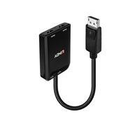 Lindy Hub MST DisplayPort vers 2 x HDMI – Répartiteur vidéo/audio de bureau