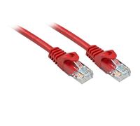 Lindy Rj45/Rj45 Cat6 7.5m câble de réseau Rouge 7,5 m U/UTP (UTP)
