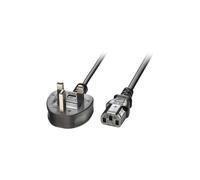 LINDY Standard Power Cord - 1 M Royaume-Uni - Alimentation UK / IEC 60320 C13