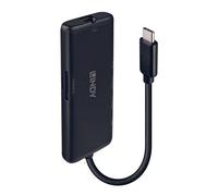 Lindy Station d’Accueil USB-C 3.2 Gen 1 HDMI HDCP 60 Hz Noir Aluminium
