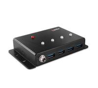 Lindy Station d'accueil Dockingstation Métallique - 4 x USB 3.2 Gen 1