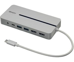 LINDY Station daccueil USB-C® 43360 Convient pour les marques: universel