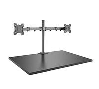 Lindy Support Double Ecran avec Mât et Fixation à Pince