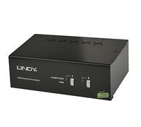 Lindy Switch KVM Pro 2 Ports DVI Dual-Link & Dual Head Audio USB 2.0