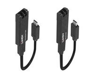LINDY - transmetteur et récepteur - câble de rallonge USB - USB 3.2 Gen 2