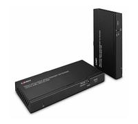 LINDY - Transmetteur et récepteur - Rallonge vidéo/audio/infrarouge/série - HDBaseT - plus de CAT 6 - jusqu'à 70 m