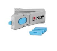 Lindy Clé de port DisplayPort avec 4 serrures, Verrou antivol