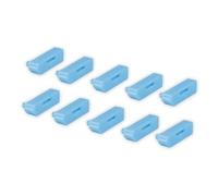 Lindy UK DP Lot de 10 bloqueurs de Ports sans clé Bleu