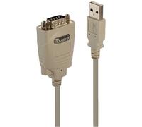 LINDY USB 1.1, série Convertisseur [1x USB 1.1 type A mâle - 1x série (9 pôles)] 1.00 m