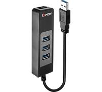 LINDY USB 3.1/3.0 Hub & Gigabit Ethernet Adapter
