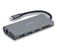 LINDY USB 3.1 Type C Multi-Port Converter - Station d'accueil - USB-C - VGA, HDMI - 1GbE