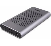 LINDY USB 3.2 Dual M.2 NVMe SSD Gehäuse mit Clone-Funktion