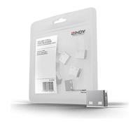 Lindy USB Port Blocker - Bloqueur de port USB - blanc (pack de 10)