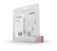 LINDY USB Typ A Portschlösser 10xPink Erweiterung für 40450