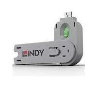 Lindy Clé pour bloqueur de port USB‑A 40621 vert