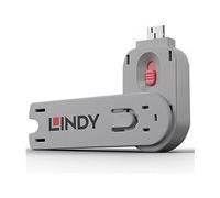 Lindy USB Type A Port Blocker Key - Bloqueur de port USB