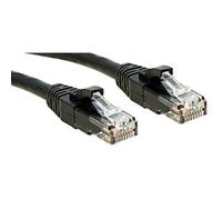 LINDY UTP Cat. 6 cable - LSOH 2 m - black + Test Protocol