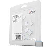 LINDY Verrouillage de port USB-C® jeu de 10 bleu fermeture à clé sans clé 40466