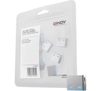 LINDY Verrouillage de port USB USB-Lock jeu de 10 bleu sans clé 40462