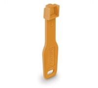 Lindy Verrous de Ports RJ45 (10 pièces) avec clé, Orange