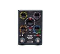 Line 6 POD Express Bass, processeur d'effets et d'ampli, avec 7 modèles d'ampli, 16 modèles d'effets, 21 préréglages et des commandes simples, conception légère ultra-portable