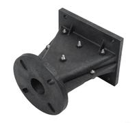 Line Array Tweeter Guide d'ondes pour klaxon Accessoire audio en plastique pour système audio Pro Sound System Home Cinéma Mixeur 87 x 109 x 111 mm Noir