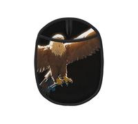 Line Art Eagle Tapis anti-brûlure pliable, adapté pour casserole chaude/plaque de cuisson/bol à soupe