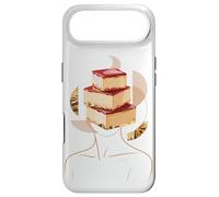 Line Art Femme Gâteau Gâteaux Pâtisserie Boulangère Coque pour iPhone Air