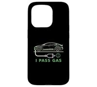Line Art I Pass Gas Electric Car I Love Evs Véhicule électrique Coque pour iPhone 15 Pro
