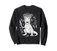 Line Art T-Rex Dinosaur Boho Tyrannosaurus Rex Sweatshirt