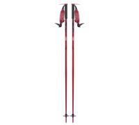 Line - Bâtons de ski freestyle - Wallischtick en Aluminium - Taille 110 cm - Rouge Rouge 110 cm
