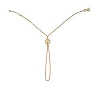 line.bijoux Bracelet chaîne de main arbre de vie plaqué or 750/000garanti sans nickel