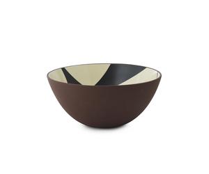 Line Bol Ø30 Noir/ Crème