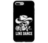 Line Dance Forever Western Cowboy Skull Country Coque pour iPhone 7 Plus/8 Plus