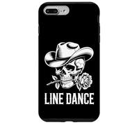 Line Dance Forever Western Cowboy Skull Country Coque pour iPhone 7 Plus/8 Plus