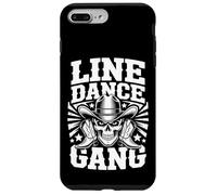 Line Dance Forever Western Cowboy Skull Country Coque pour iPhone 7 Plus/8 Plus