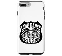 Line Dance Forever Western Cowboy Skull Country Coque pour iPhone 7 Plus/8 Plus