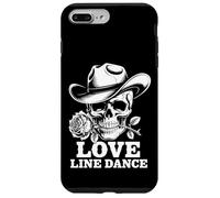 Line Dance Western Cowboy Skull Country Coque pour iPhone 7 Plus/8 Plus