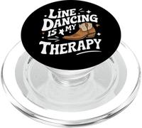 Line Dancing La Danse en Ligne est ma thérapie PopSockets PopGrip pour MagSafe